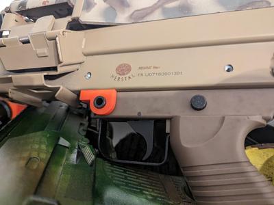 Front grip mount for M249