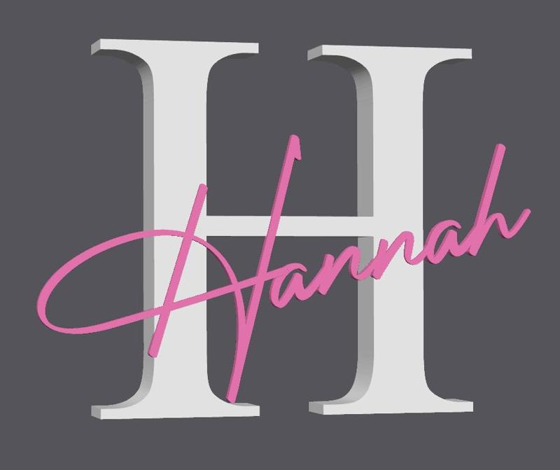 Name Hannah / Letter / Letter H