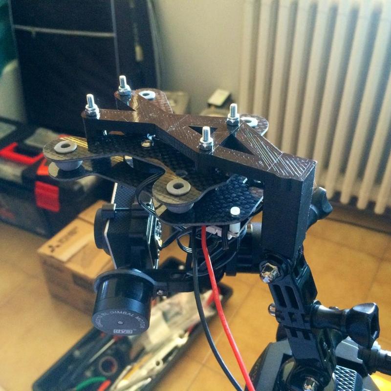 DYS 3 Axis Gimbal support for handheld monopod