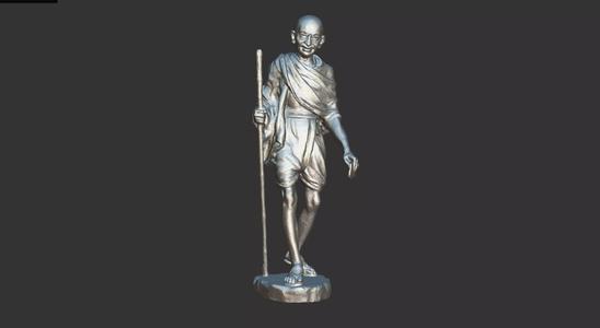 Gandhi by Wagh Sculptors v4 3DP
