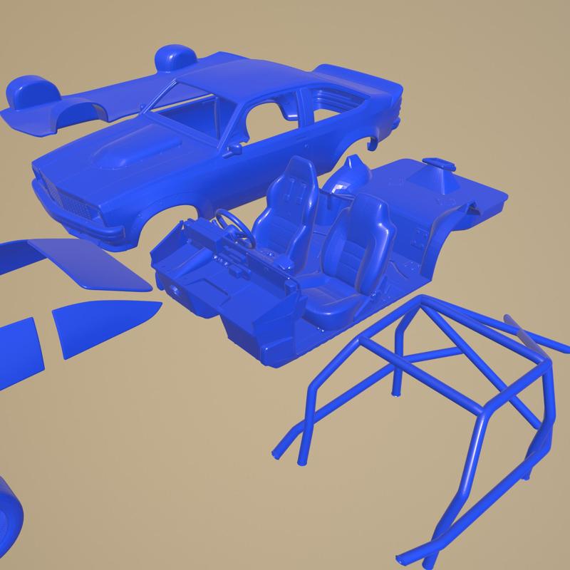 HOLDEN TORANA 1979 Printable Car In Separate Parts