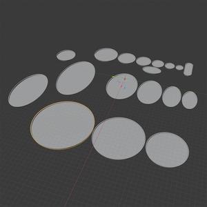 All sizes bases GW warhammer socles