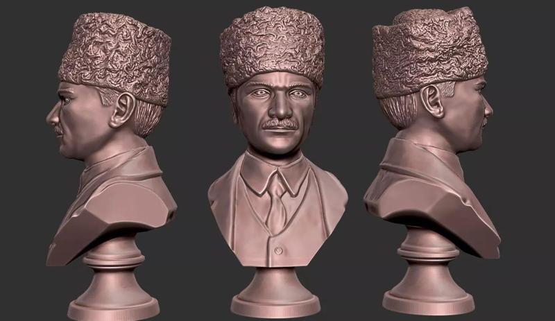 Gazi Mustafa Kemal Ataturk Statue