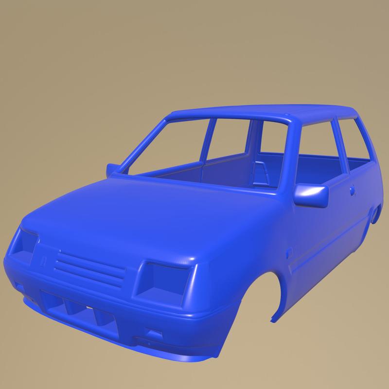 VAZ Oka 1111 1989 PRINTABLE CAR BODY