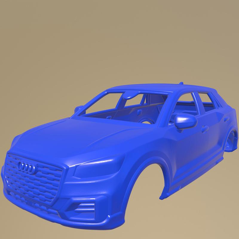 Audi Q2 2020 PRINTABLE CAR BODY