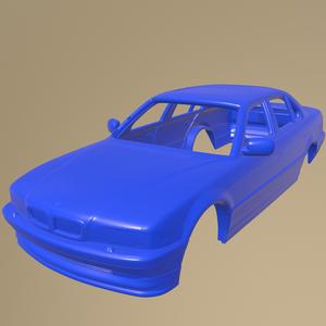 BMW 7-series Alpina 1999 PRINTABLE CAR BODY