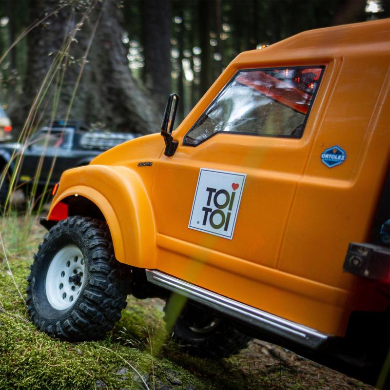 Rock sliders adapter for Traxxas TRX-6 Hauler