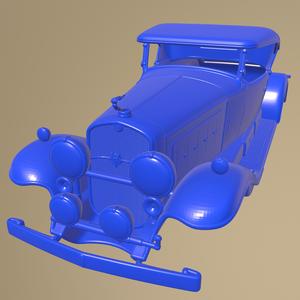 Cadillac V-16 Roadster 1930 printable car body