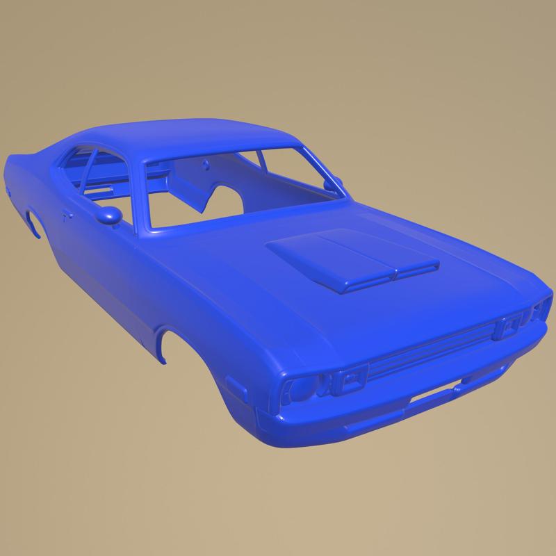 Dodge Demon 340 1972 printable car body