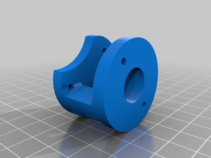 AX10/SCX10 3-Gear Transmission Motor Flip Mount