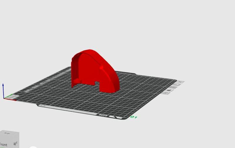 TRAXXAS XMAXX GEARS COVER M2C MOTOR MOUNT