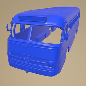 MERCEDES BENZ O 321 H BUS 1954 PRINTABLE BODY