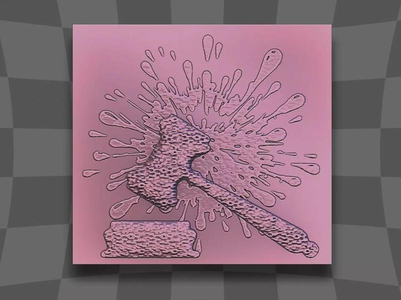 Hammer exploding for CNC or printing