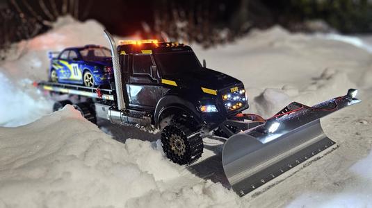 TRX6 Hauler Snow Plow (TRX4) traxxas
