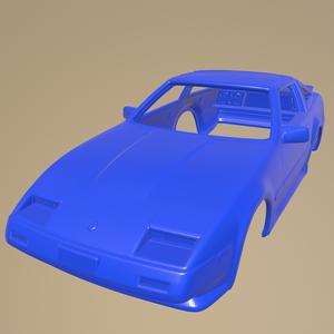 Nissan 300ZX  Z31 Turbo 1983 PRINTABLE CAR BODY