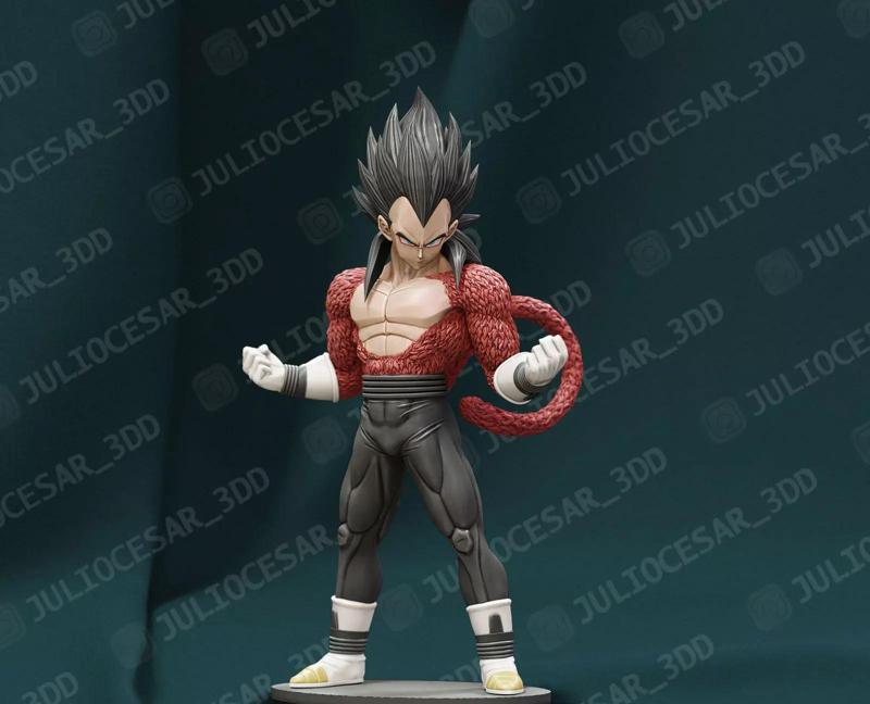 Dragon ball - Vegeta Xeno SSJ4 time patrol