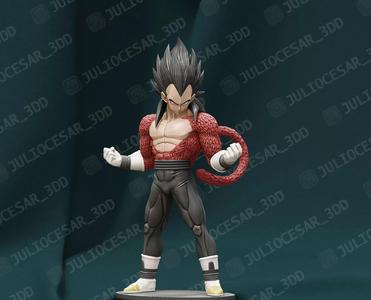 Dragon ball - Vegeta Xeno SSJ4 time patrol