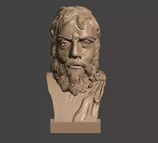 Epictetus Bust 3d printing 3D print model