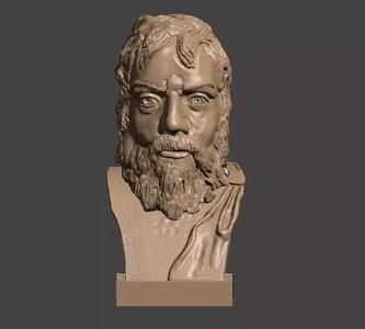 Epictetus Bust 3d printing 3D print model