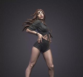 Dancing girl