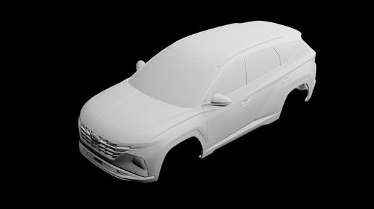 hyundai Tucson bodywork rc crawler