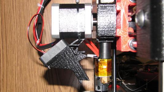 OneUp/TwoUp Stepper Mounted Fan Duct