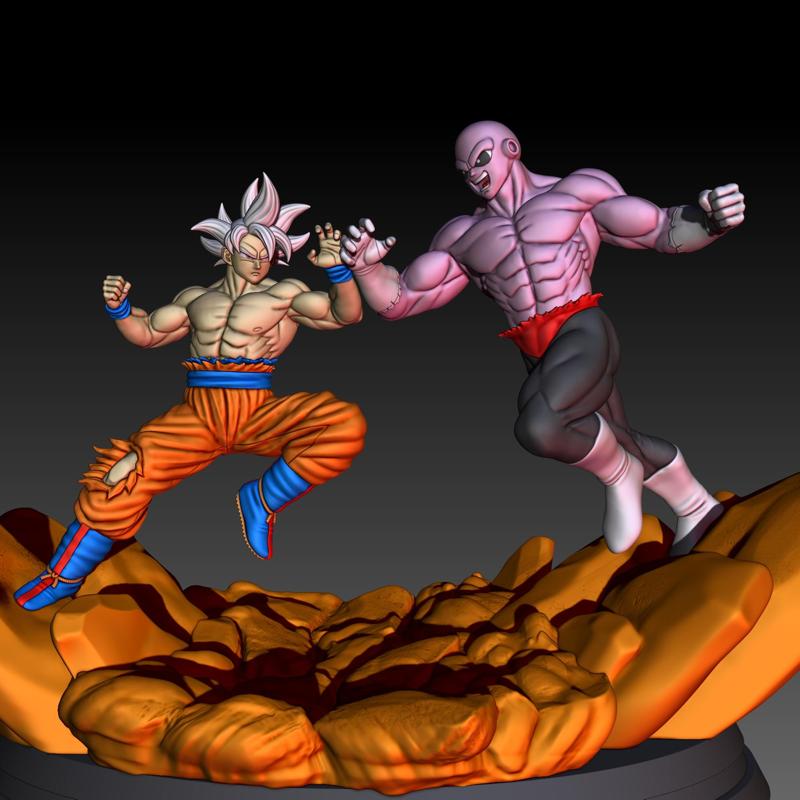 Goku vs Jiren Dragon Ball Fan Art