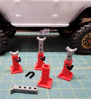 RC Crawler Jack Stands