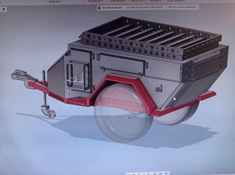 trailer for crawler 1:10 scx 10 , trx 4 , jeep, rubicon