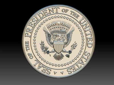 Presidential Seal 3d Printing
