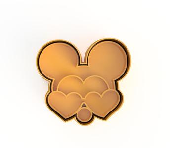 MICKEY MOUSE DISNEY LOVE COOKIE CUTTER