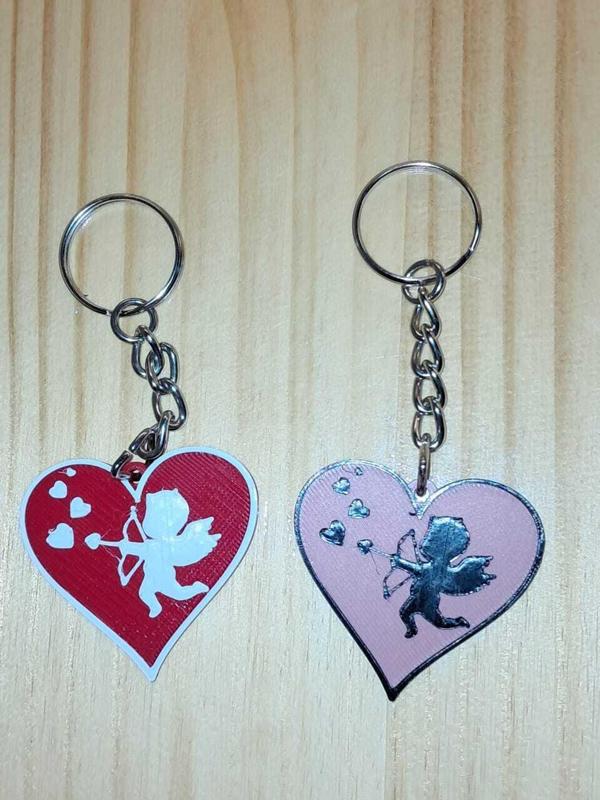 VALENTINE'S DAY KEY RING "CUPID".