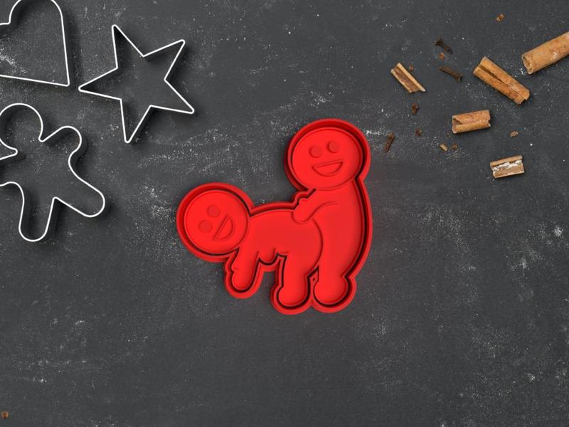 CUTTER OF COOKIES VALENTINE'S DAY VALENTINE'S DAY CUTTER