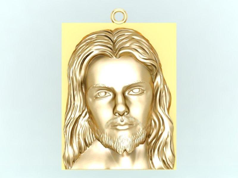 Jesus pendant - God pendant - N234
