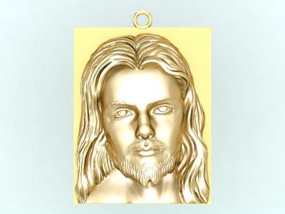Jesus pendant - God pendant - N234