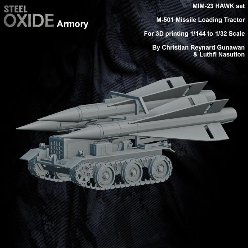 MIM-23 HAWK series M-501 Missile Loading Tractor