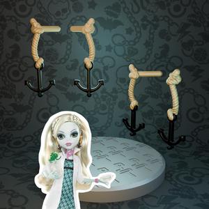 Monster High Classroom Lagoona Blue doll earrings replacement