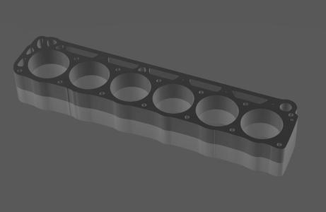 FORD FALCON 6-CYLINDER 221/188 CYLINDER HEAD GASKET KEYCHAIN EASY TO PRINT