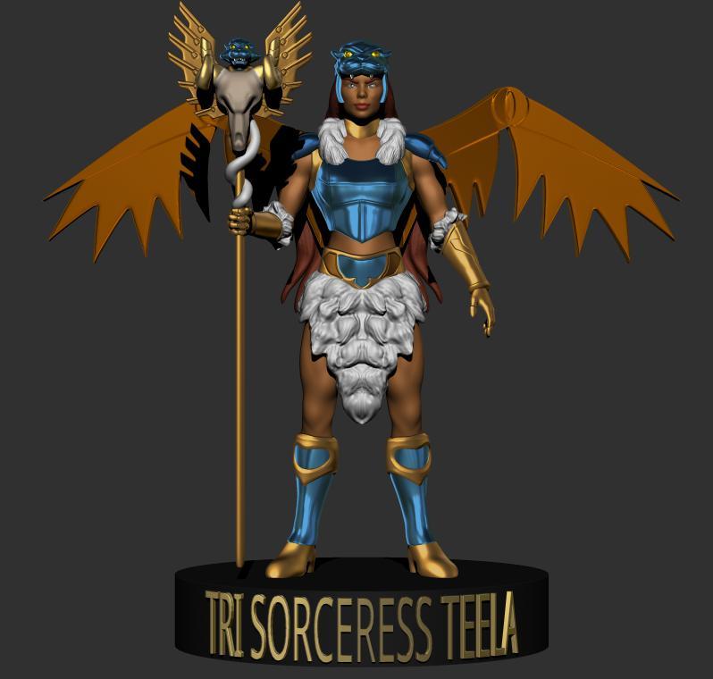 Tri sorceress Teela