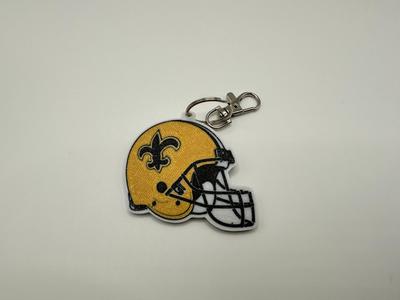 New Orleans Saints Helmet Keychain