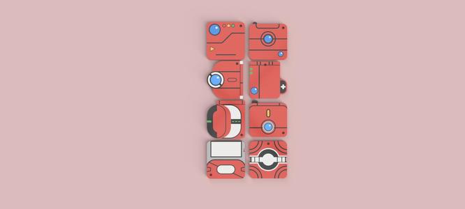 Pokemon Deck Key Chain