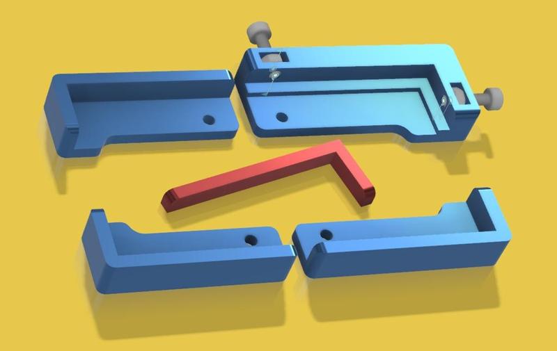 Tevo Tarantula Large Bed Glass Tensioner