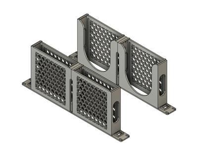 Lenovo ThinkCentre Tiny M920q x2 - 19-inch rack mount