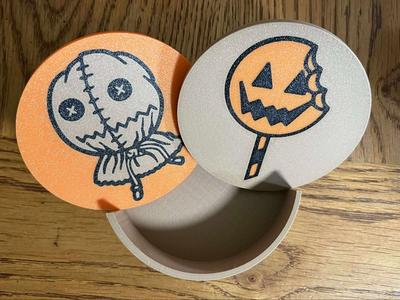 Sam Trick R Treat Coaster Set