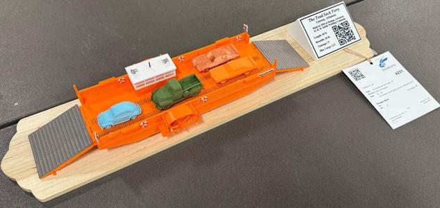 The Toad Suck Ferry 3D Model