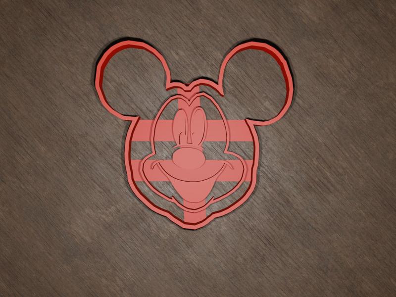 Mickey Mouse Cookiecutter
