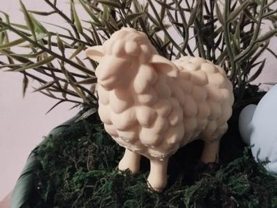 easter lamb decoration