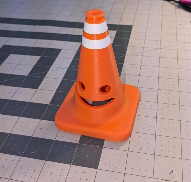 Smiling Safety Cone