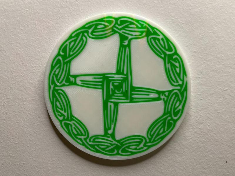saint brigids cross - coaster 