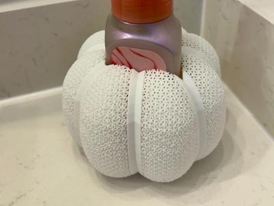 Soft Fall Aesthetic | Gyroid Pumpkin Soap Sleeve
